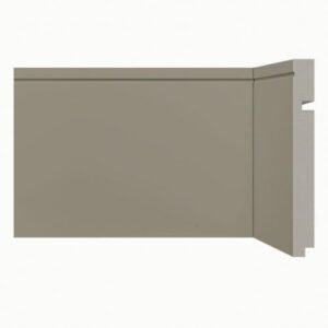 Rodapé Santa Luzia - 518 RP/Cinza Titanium